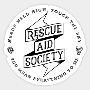 Rescue Aid Society Sticker